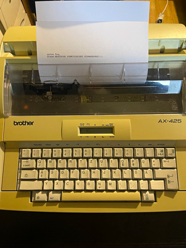 Brother 425 elektronische - brother, ax-425