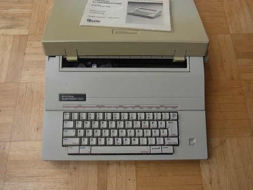Elektrische schreibmaschine - elektrische,