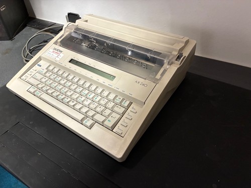 Elektrische schreibmaschine - elektrische,