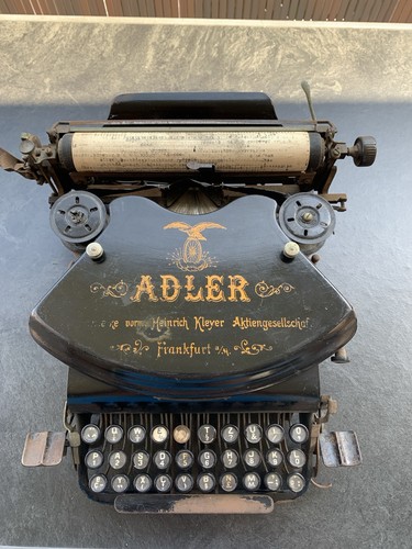 Adler original schreibmaschine - adler,