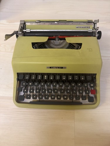 Vintage olivetti lettera - olivetti, 32