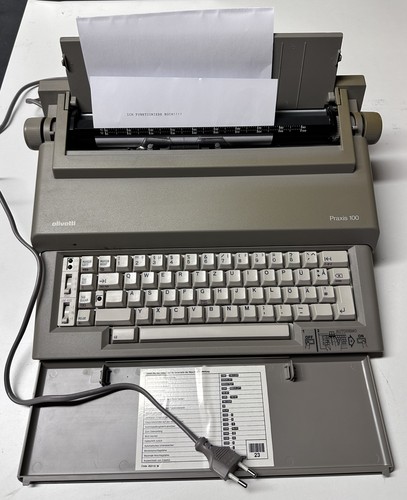 Schreibmaschine olivetti - schreibmaschine,