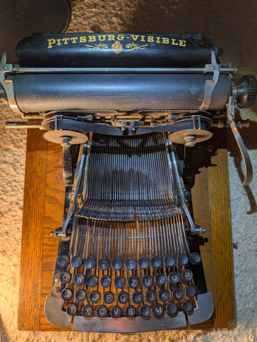 Pittsburg writing machine - writing,
