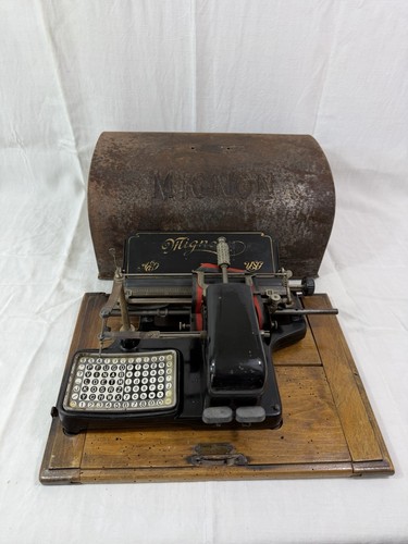 Schreibmaschine index mignon - schreibmaschine,