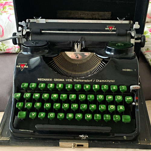 Groma modell schreibmaschine - groma,