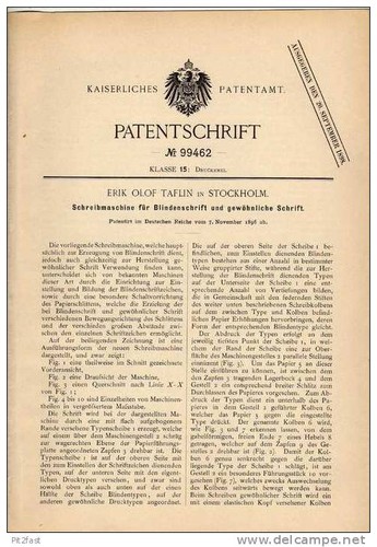 Original patentschrift - original,