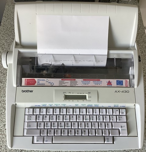 Brother 430 elektrische - brother, ax-430