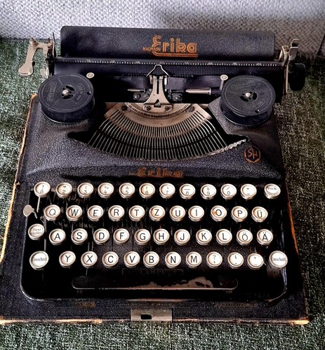 Schreibmaschine erika modell - erika, s