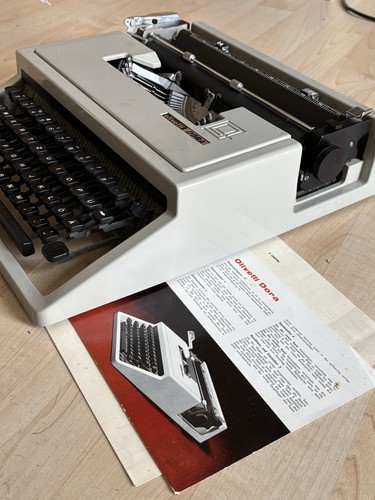 Olivetti dora schreibmaschine - olivetti,