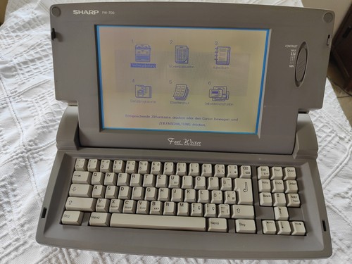 Sharp font writer 700 - sharp, fw-700