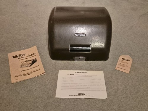 Schreibmaschine triumph norm - schreibmaschine,