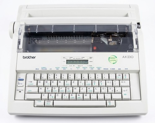 Elektrische schreibmaschine - elektrische,