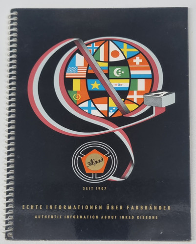 Alpad farbband katalog 1957 - farbband,