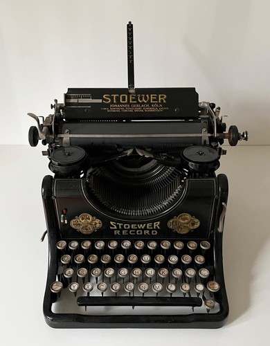 Stoewer record schreibmaschine - stoewer,