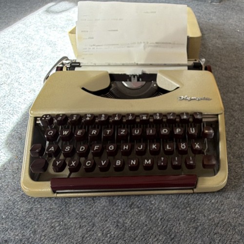 Olympia schreibmaschine inkl - schreibmaschine,